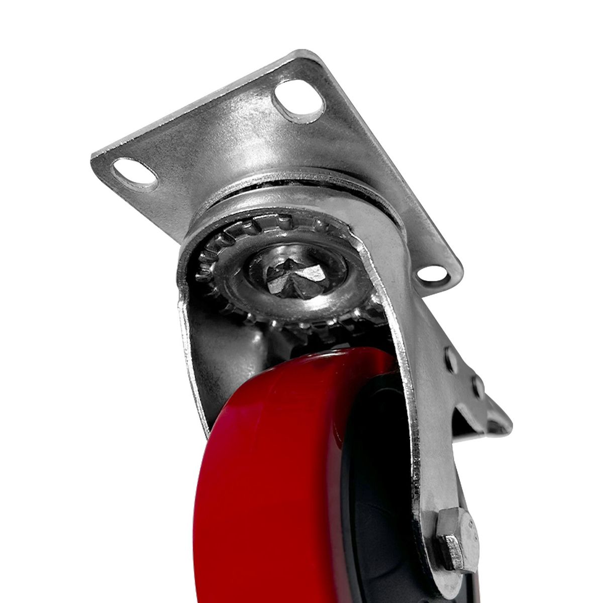 IMAS - Rueda Con Frenos Acero 4" x 100 Mm.