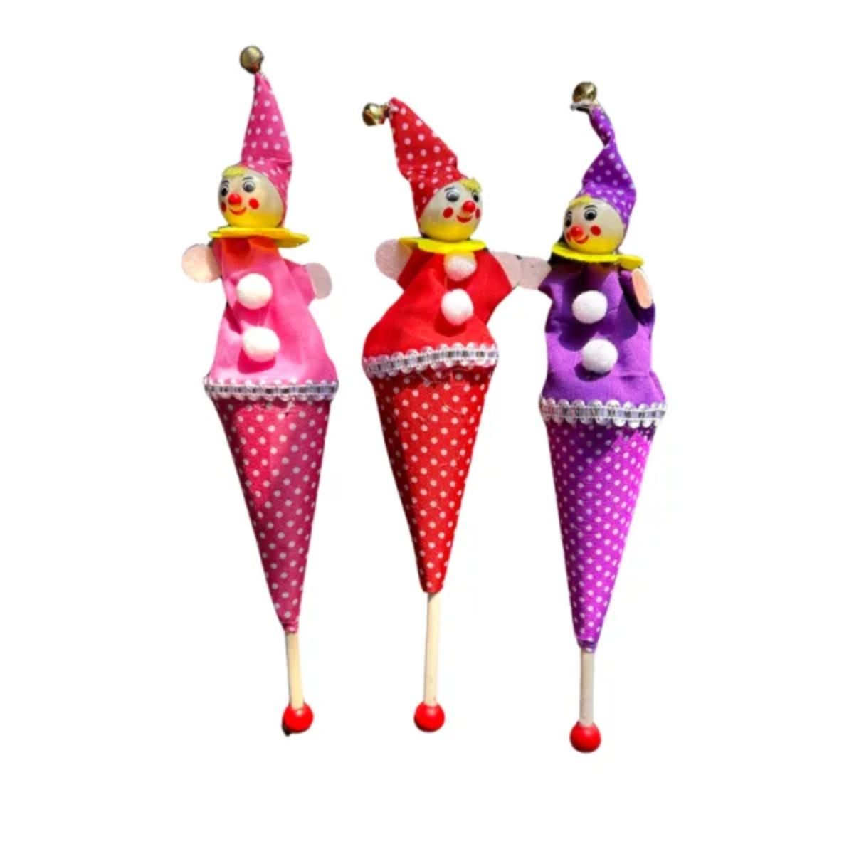 OEM - Set 2 Payaso Infla Juego Sorpresa Cumpleaños