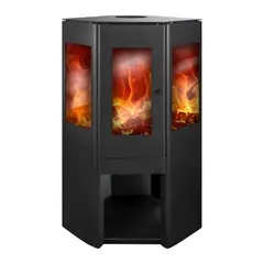 AMESTI - Calefactor a leña Corner 650