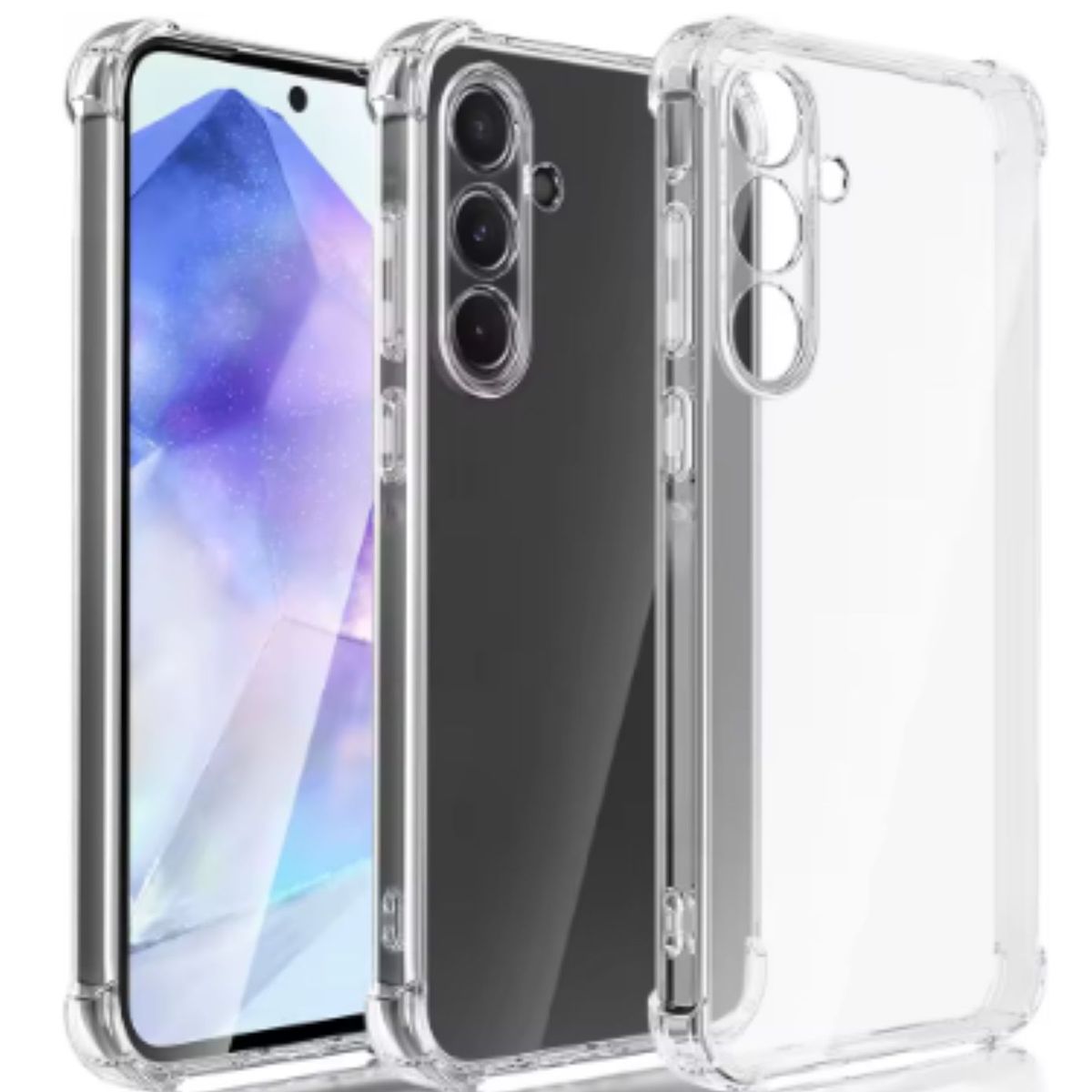 GENERICO - Carcasa Para Samsung S25 Plus Transparente Reforzada