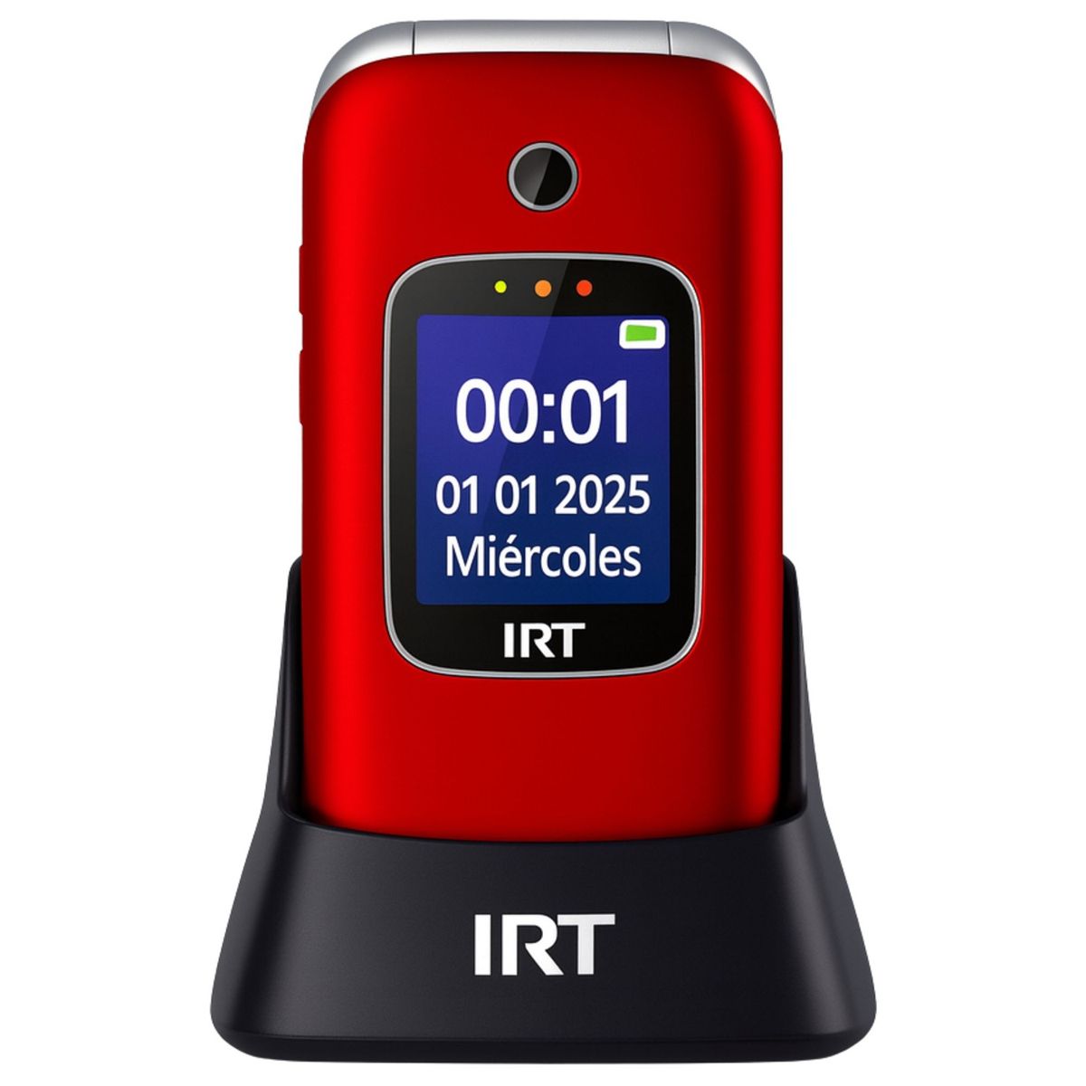 IRT - Teléfono IRT Senior 4G S. O. S para Adulto Mayor Almeja 330R