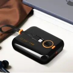 GENERICO - Batería Externa Carga Rápida 66W 10000 mAh USB-C/Lightning