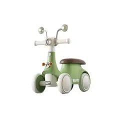 BABYLUNA - Correpasillos Auto Andador Infantil con Luces y Música Caracol Verde