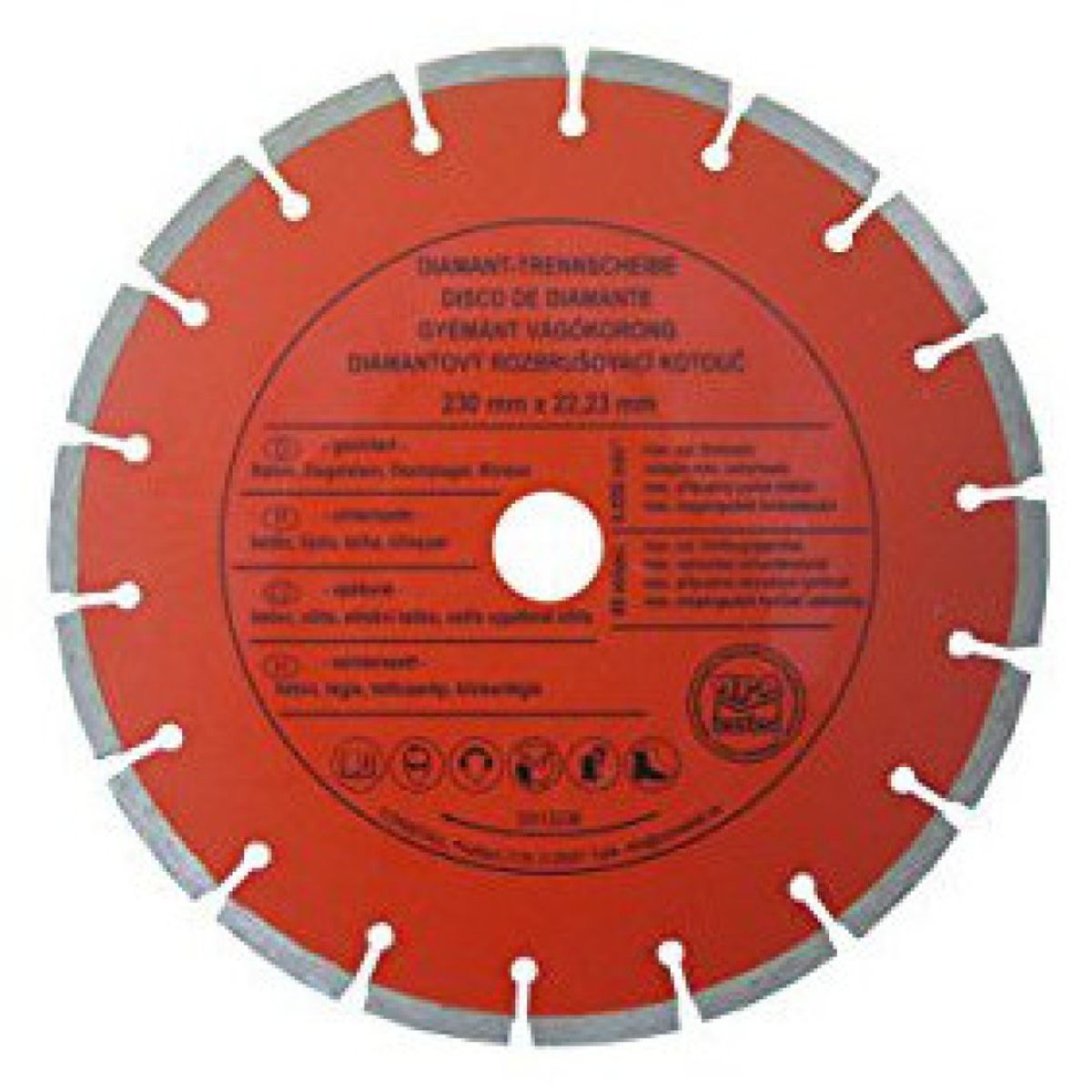 ATLAS - DISCO DIAMANTADO SEGMENTADO 14 ATLAS