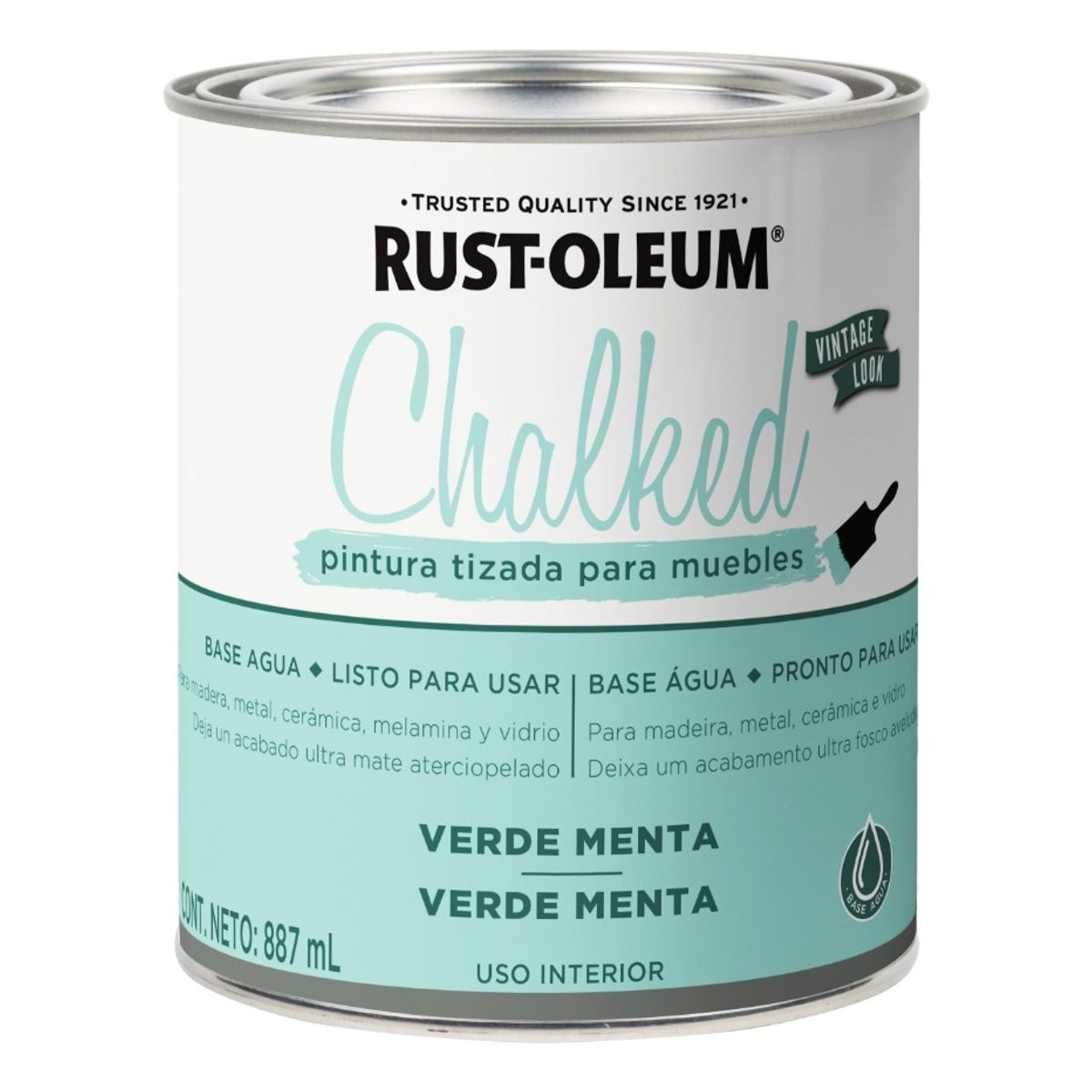 GENERICO - Pintura Tizada Chalked Brochable Rust Oleum