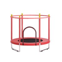 Cama Elástica Mini Trampolín Para Niños Rojo