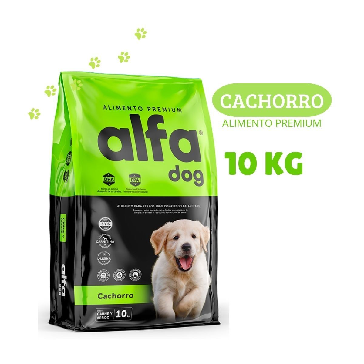 ALFA DOG - Alimento Alfa Dog Cachorro Premium 10kg