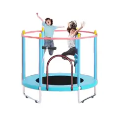 BABYLUNA - Cama Elástica Mini Trampolín Para Niños Celeste