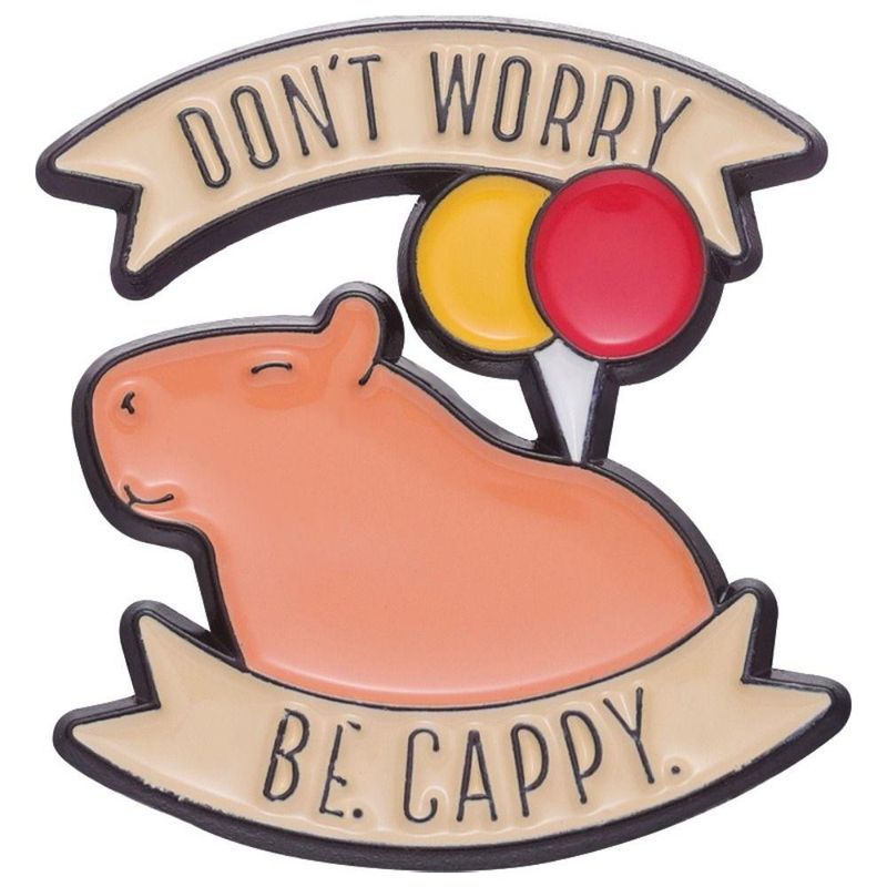 GENERICO - Pin Prendedor Capibara