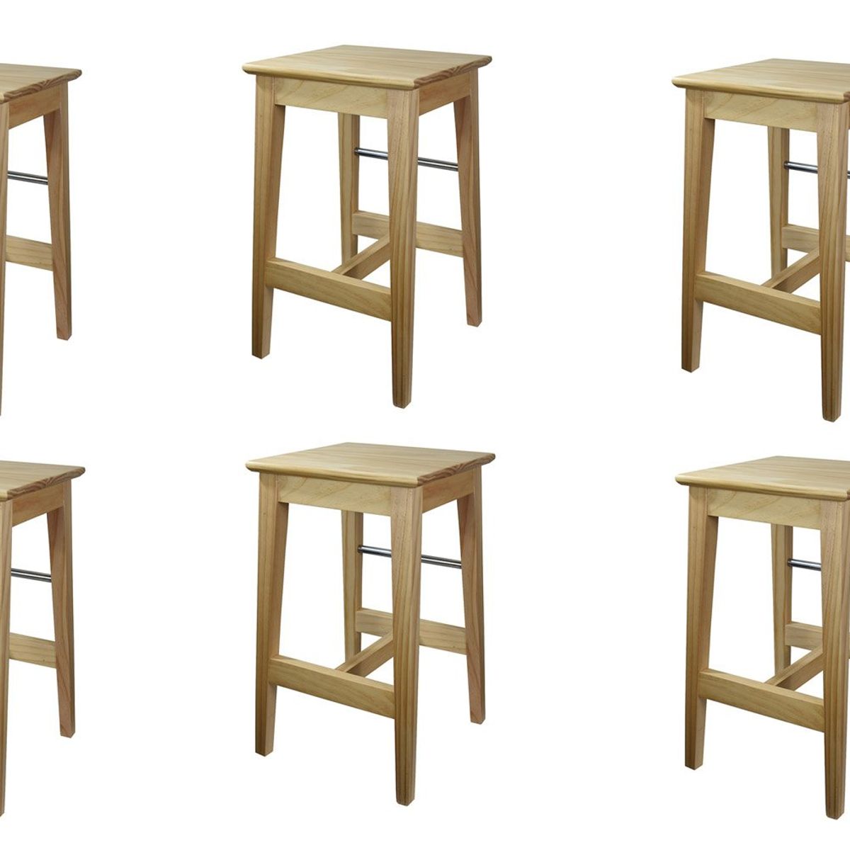 MUEBLES NATIVA - Combo 6 Piso Bar Rio Virgin