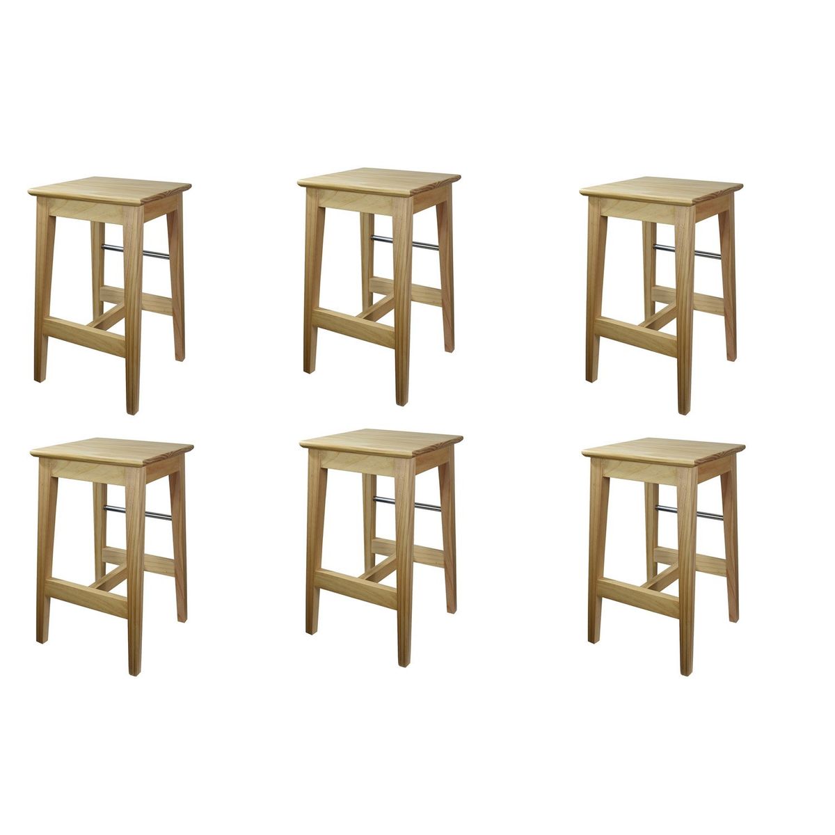 MUEBLES NATIVA - Combo 6 Piso Bar Rio Virgin