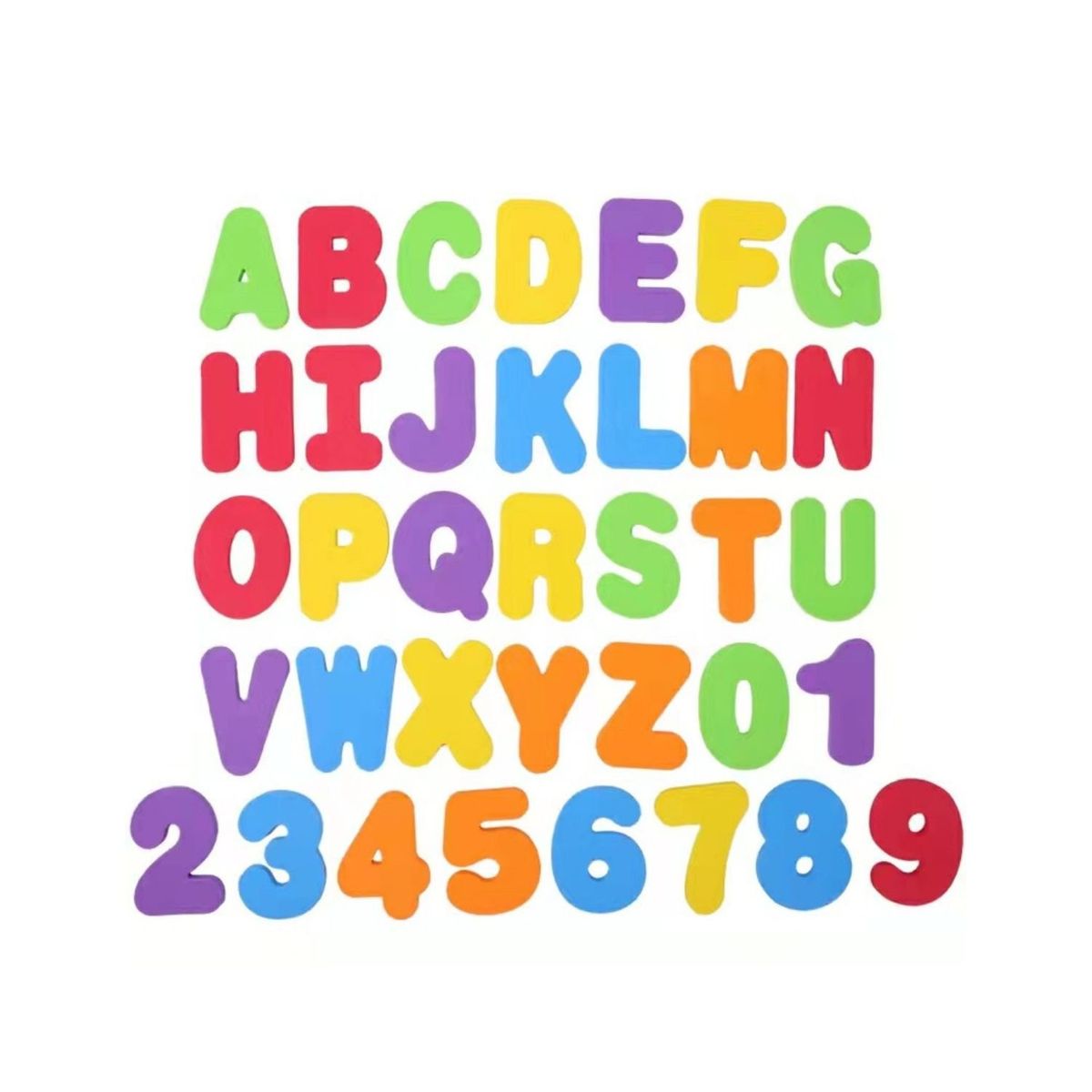 BABYLUNA - Juguete Didáctico de Letras y Números Flotantes para Baño