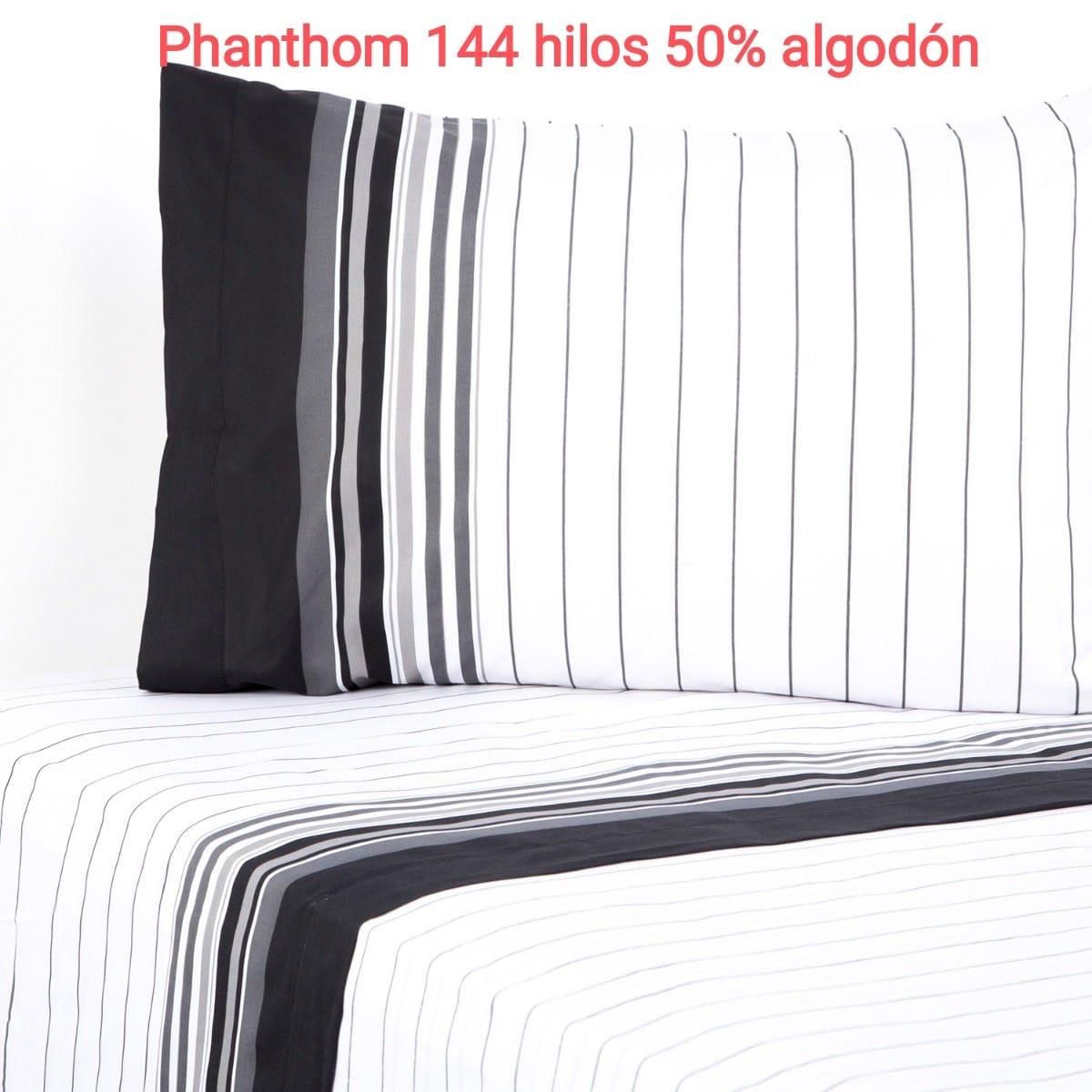 GENERICO - Sabanas Af Cannon 144 Hilos King. Diseño Phanthom