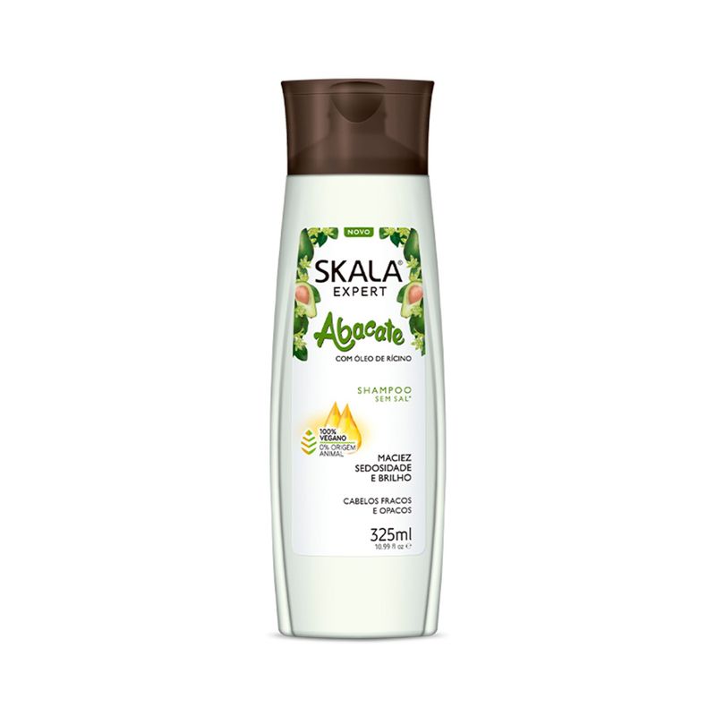 SKALA - Shampoo Sin Sal Vitamina Aguacate 325 ml Skala