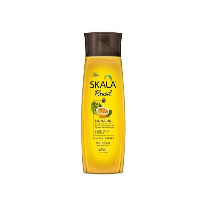 SKALA - Shampoo Sin Sal Maracuya Crecimiento Fuerte 325 ml Skala