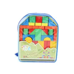 OEM - Mochila Didáctica Bloques de Madera