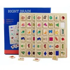 OEM - Memorice Memoria Juguete Madera