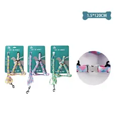 GENERICO - Set De Arnés Y Correa 15Cm120Cm Color Aleatorio