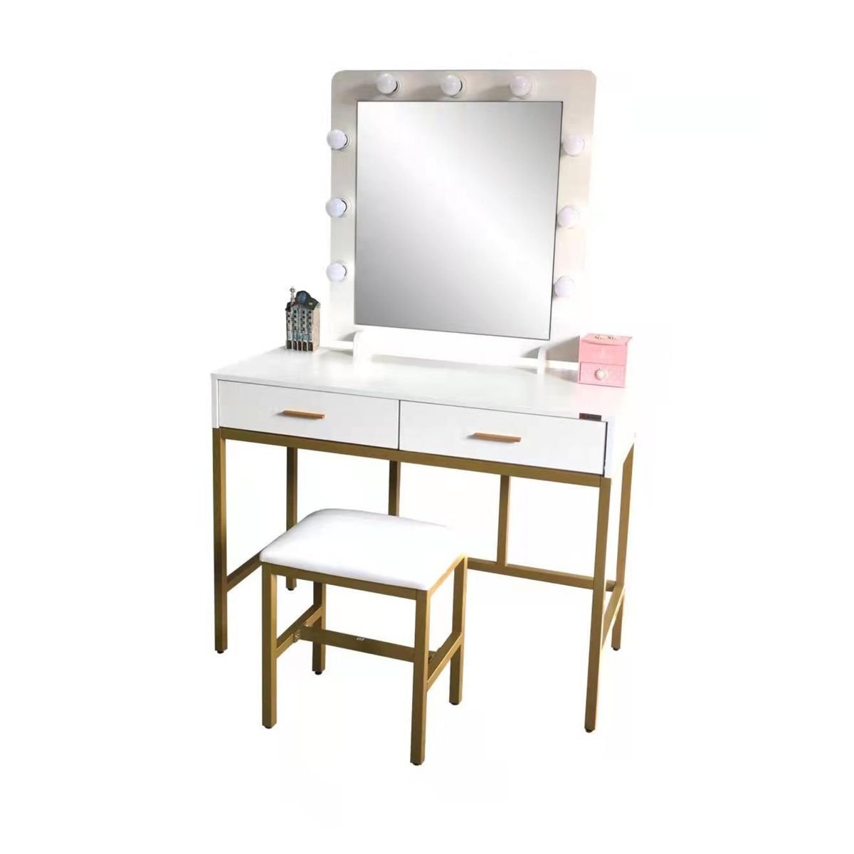 AGUILA - Tocador Hollywood Classic Luces Led WEB-D9007