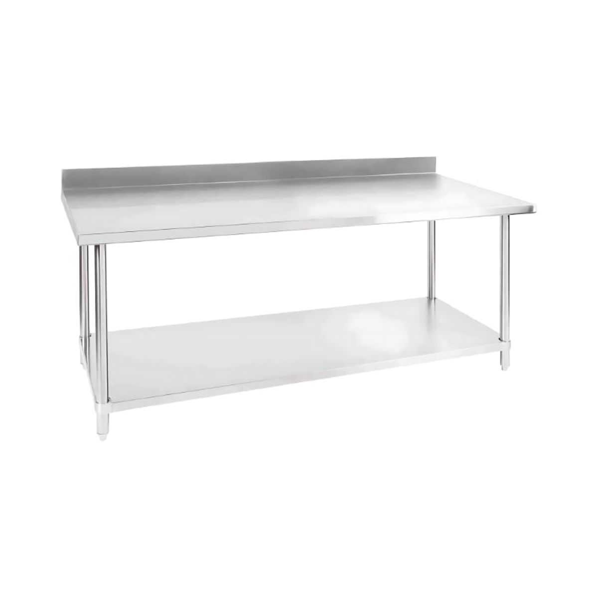 VA COMPANY & SUPPLY - Mesón Mural Acero Inoxidable 180x60x85 cm