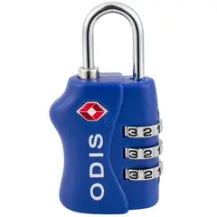 ODIS - Candado Tsa 33mm Con Clave Azul