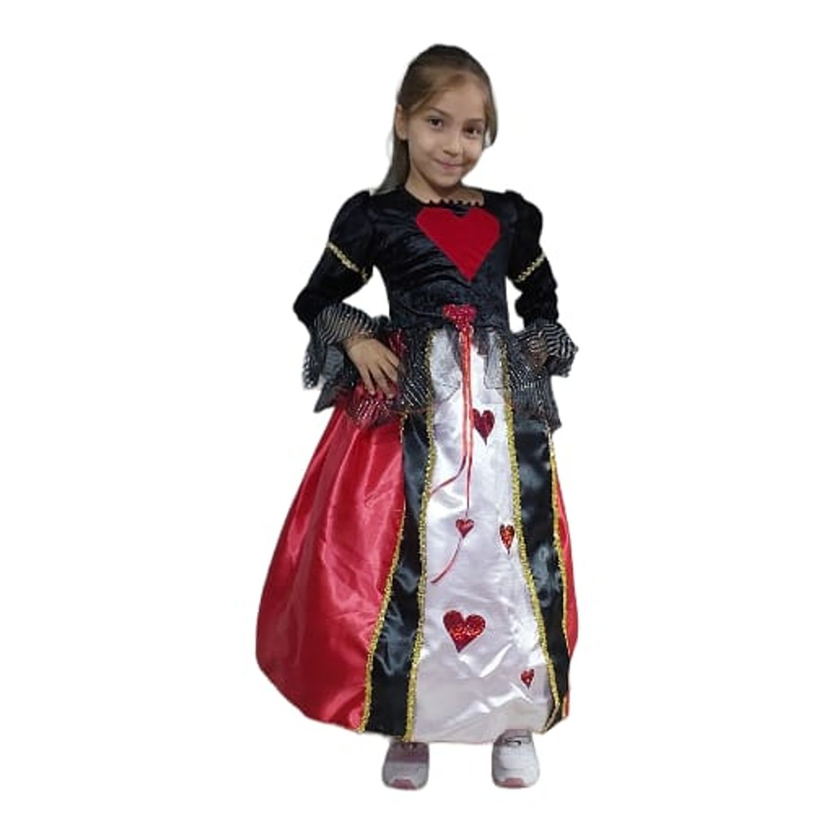GENERICO - DISFRAZ REINA DE CORAZONES T12