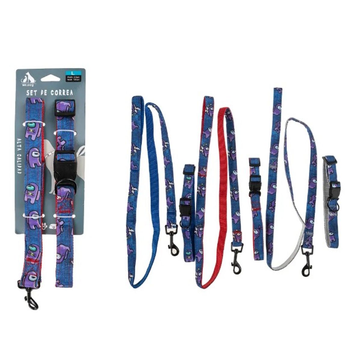 GENERICO - Set De Arnés Y Correa 25Cm Color Aleatorio