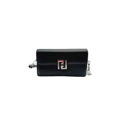 TODOPIEL - Cartera Ecocuero Negro CRU72