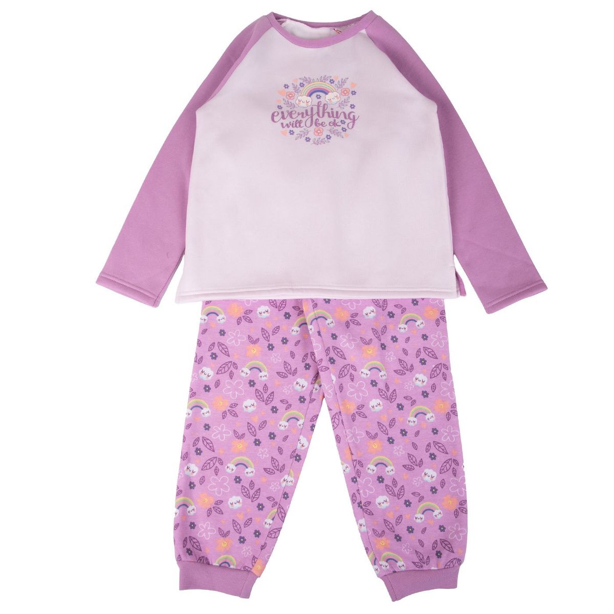 PILLIN - Pijama Niña Pillin - Rosa