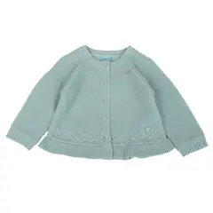 PILLIN - Chaleco Bebe Niña - Celeste
