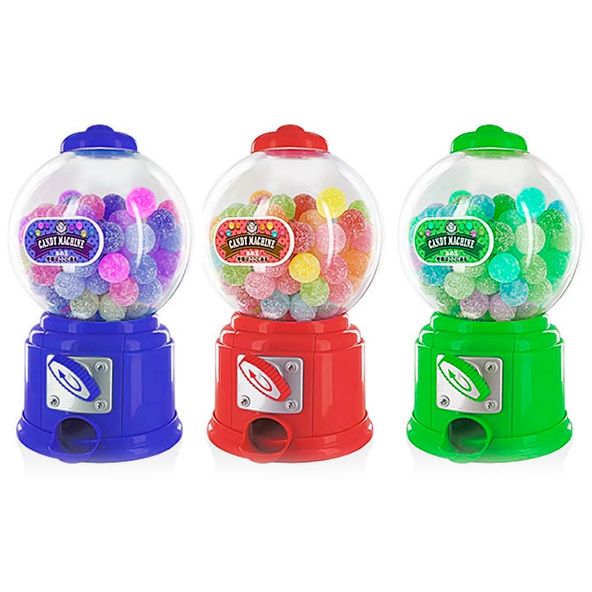 GENERICO - Alcancias Mini Maquina Dulces Dispensador Pack X3 Unidades