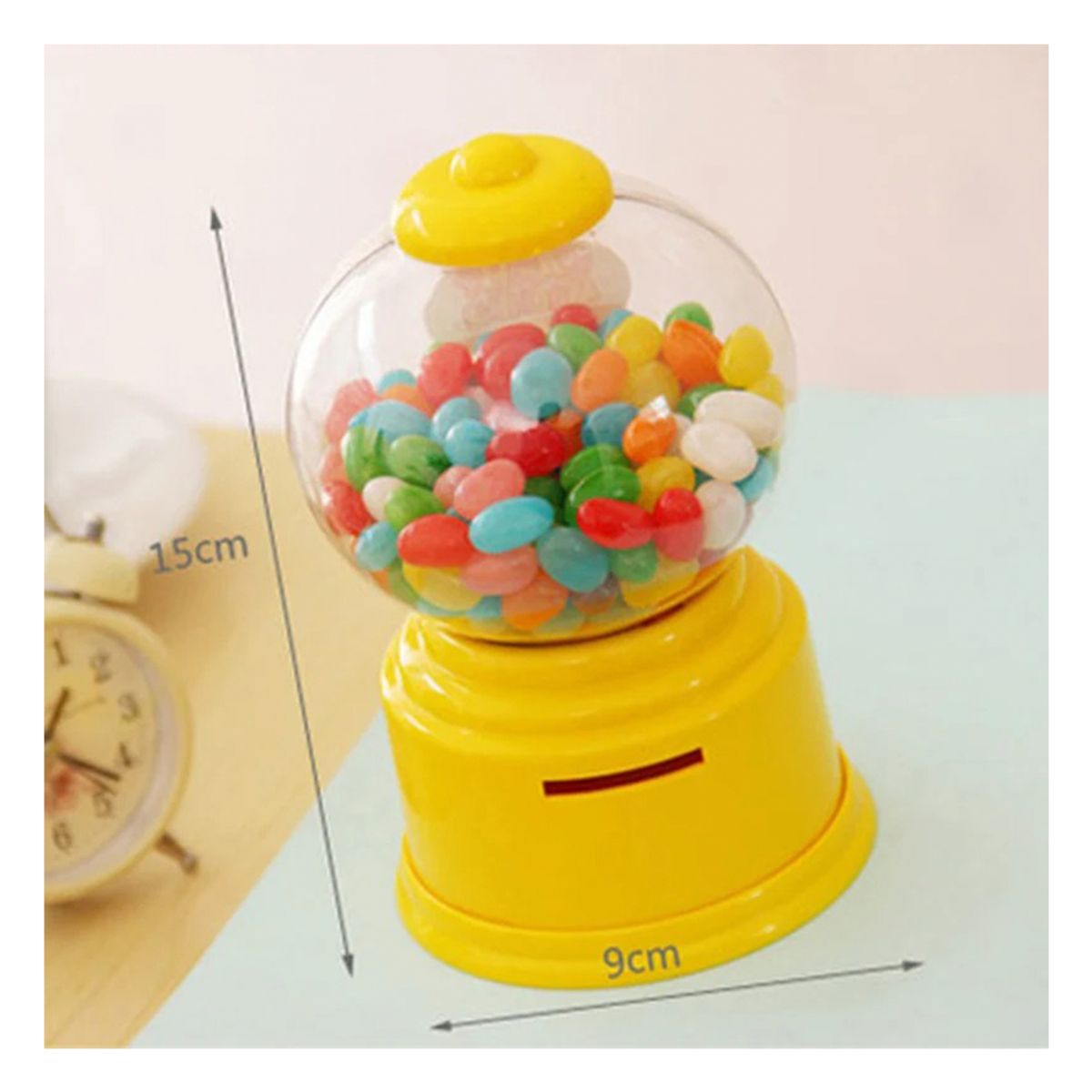 GENERICO - Alcancias Mini Maquina Dulces Dispensador Pack X3 Unidades