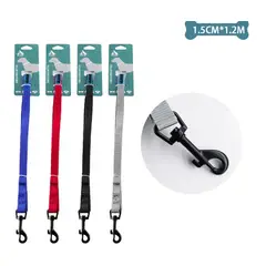 GENERICO - Correa Plana Para Mascota 15Cm12M Color Aleatorio