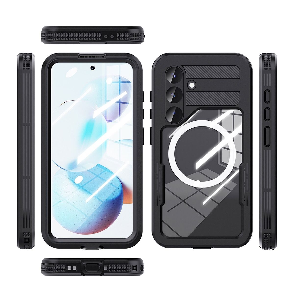 GENERICO - Carcasa Impermeable Con Magsafe Para Samsung S25 Plus