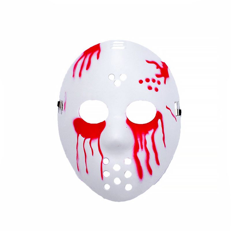 GENERICO - MASCARA PLASTICA HOCKEY SANGRE X1 UNI
