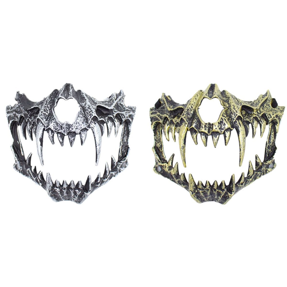 GENERICO - MASCARA PLASTICA METAL MOUTH X 1 UNI