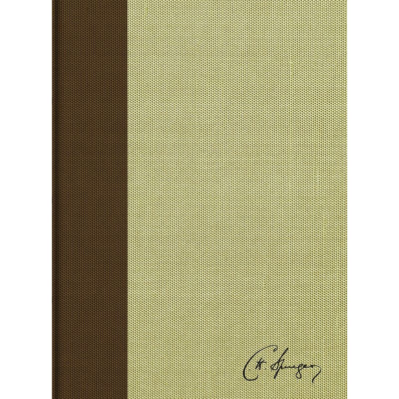BROADMAN & HOLMAN PUBLISHERS - Biblia de Estudio Spurgeon Reina Valera 1960 marron claro