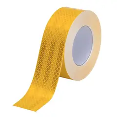 DALI - Cinta Huincha Reflectante Amarilla 48 mm x 25 m