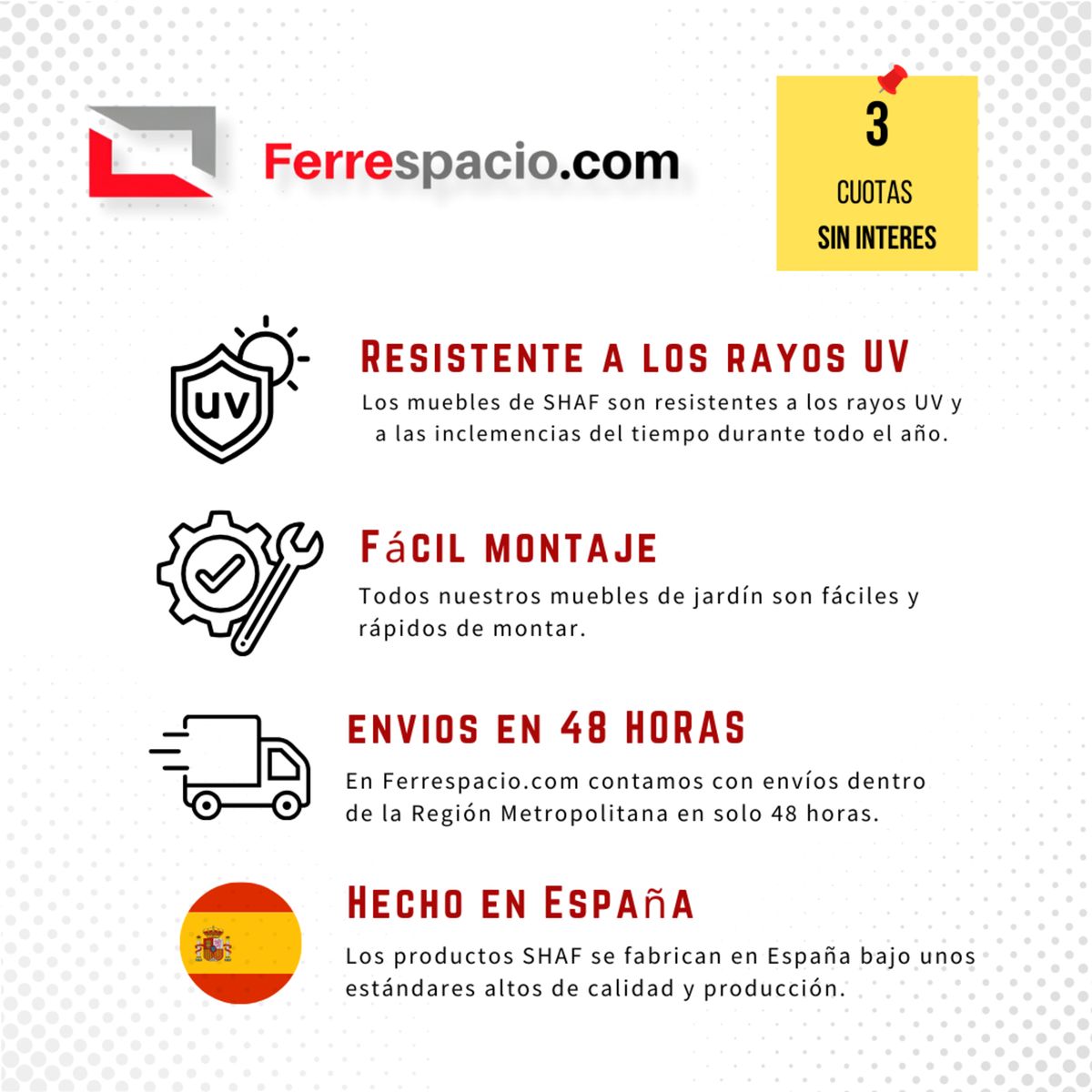 GENERICO - JUEGO TERRAZA SIRA GRAFITO NEW 4 PIEZAS