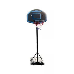 NORDIK - Aro Basketball Pedestal con Base Ajustable 45 cm Negro