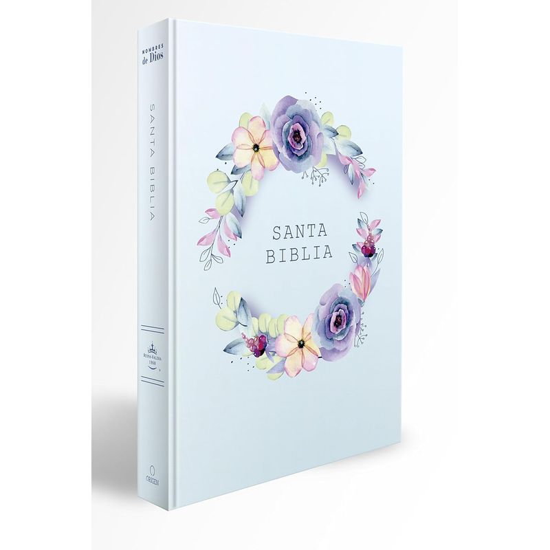 ORIGEN - Biblia Reina Valera 1960 Letra 10,5 Tapa dura flores
