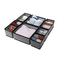 Organizador 8 Cajas Ropa Interior Accesorios