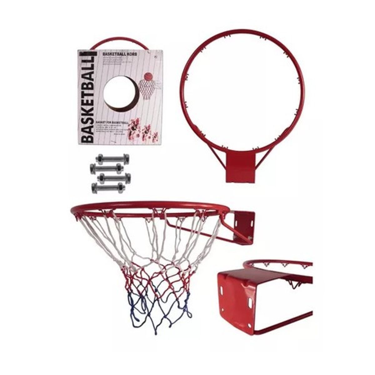 NORDIK - Aro Basketball 45 cm Korb Malla Pernos