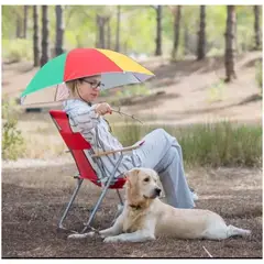 GENERICO - Paragua de cabeza UV Parasol Sombrero Quitasol Sombrilla