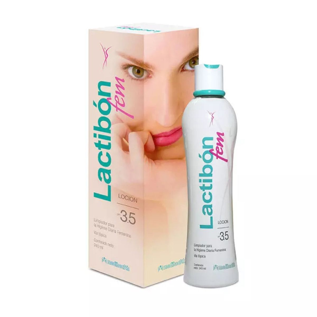 MEDIHEAL - Lactibon Fem Loción Intima Femenina 240 Ml