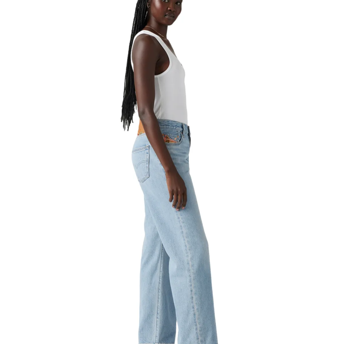 LEVIS - Jeans Mujer 501 '90s Ankle Celeste Levis