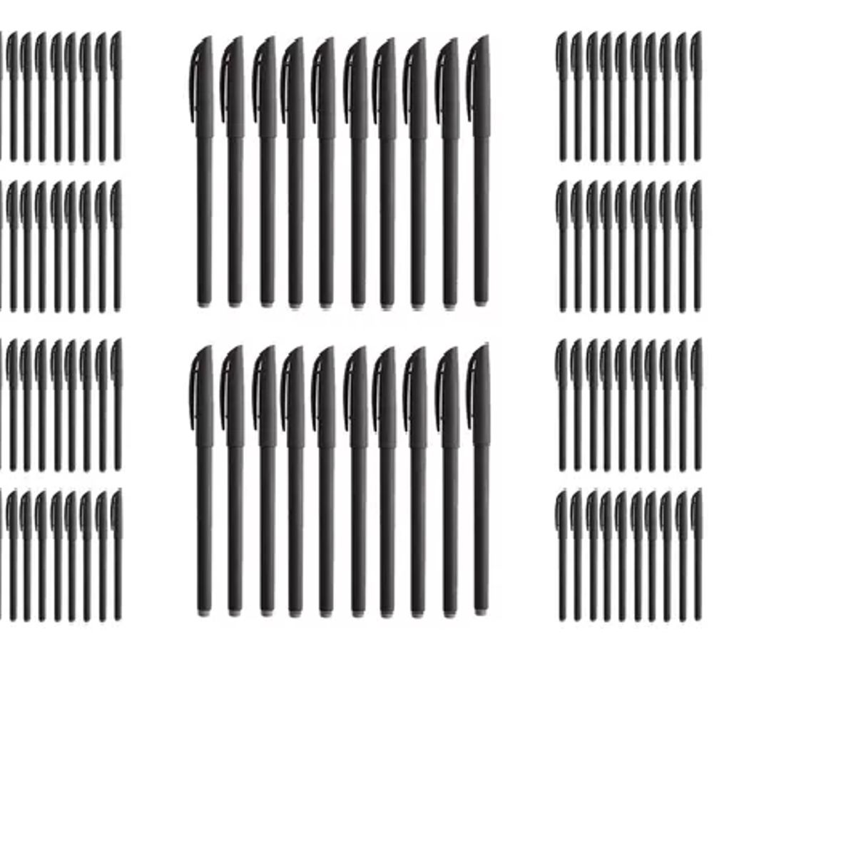 GENERICO - Pack 100 Lapices Gel Boligrafos 0.5mm Lapicero Pluma Tinta
