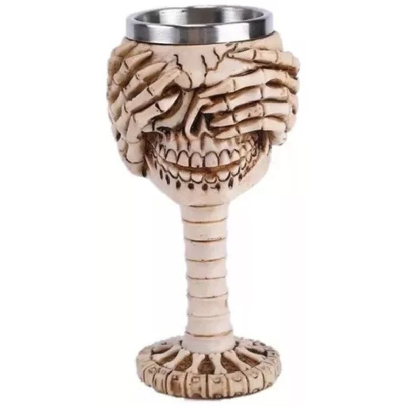 GENERICO - Copa Medieval Cráneo Cubierto
