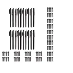 GENERICO - Pack 200 Lapices Gel Boligrafos 0.5mm Lapicero Pluma Tinta