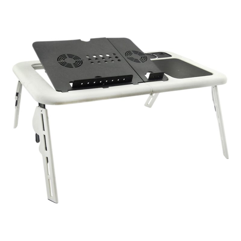 GENERICO - Mesa Plegable Para Notebook Con 2 Ventiladores Multifuncional